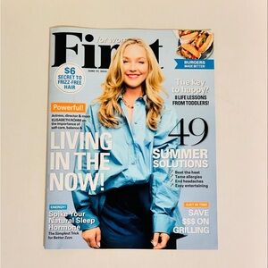 ⭐️5 For 25⭐️ For Women First Magazine - June 17, 2024 - Elisabeth Rohm